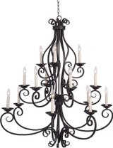 Furness Orchard 15 Light Oversized 3 Tier Chandelier by BSH - 93-BEL-116229