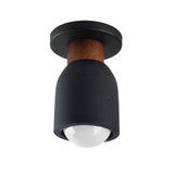 Weaver Paddocks 1 Light Flush Mount 7.75 Inch Tall and 4.75 Inch Wide by BSH - 93-BEL-1369735