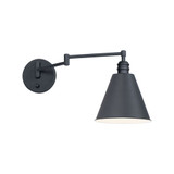 Cosford Gardens 1 Light Swing Arm WallSconce by BSH - 93-BEL-1025093