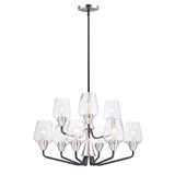 New Lodge Drive 9 Light Large 2 Tier Chandelier by BSH - 93-BEL-1027557