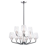 New Lodge Drive 9 Light Large 2 Tier Chandelier by BSH - 93-BEL-1027557