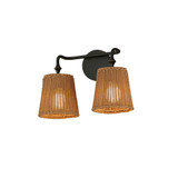 Lucy Lane North 2 Light Bath Vanity 10.25 Inch Tall and 14.75 Inch Wide by BSH - 93-BEL-1369787