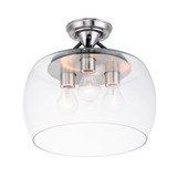New Lodge Drive 3 Light 13.5 Inch Wide Flush Mount by BSH - 93-BEL-1027554