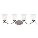 Salcombe Fields 4 Light Vanity Light by BSH - 93-BEL-929778