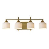 Newman Maltings 4 Light Bath Vanity 10 Inch Tall and 32 Inch Wide by BSH - 93-BEL-1369793