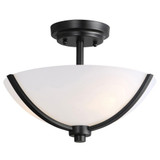 Eastwood Parade 3 Light 14 Inch Wide Semi Flush Mount by BSH - 93-BEL-1213561