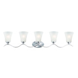Salcombe Fields 5 Light Vanity Light by BSH - 93-BEL-929779