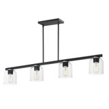 Rosewood Fields 4 Light Linear Pendant by BSH - 93-BEL-1342382