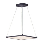 Crofton Circle 36W 1 LED Square Pendant 15 Inches wide by BSH - 93-BEL-819364