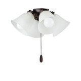 Basic Max 36W 4 LED Ceiling Fan Light Kit 15 Inches wide by BSH - 93-BEL-882521