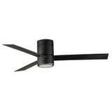 Firsholm Close 3 Blade Hugger Ceiling Fan with Light Kit 52 Inch Wide by BSH - 93-BEL-1311145