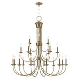 Estate 21 Light Oversized Chandelier by Livex - 42688