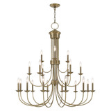 Estate 21 Light Oversized Chandelier by Livex - 42688