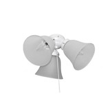 Basic Max Three Light Ceiling Fan Light Kit with Wattage Limiter by BSH - 93-BEL-549648