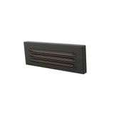 8W 1 LED Horizontal Louvered Surface Mount Step Light 9 Inch Wide by BSH - 156-BEL-1368070