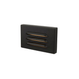 4W 1 LED Horizontal Louvered Surface Mount Step Light 5 Inch Wide by BSH - 156-BEL-1368069