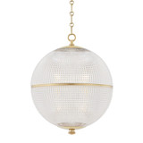 Sphere No. 3 1 Light Large Pendant 16 Inch Tall by Hudson Valley - MDS801