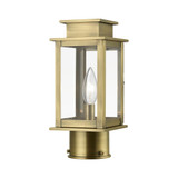 Princeton 1 Light Outdoor Mini Post Top Lantern 10.5 x 4.75 In by Livex  - 20201