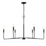 Salerno 6 Light Oversized Chandelier by Savoy House - 1-2221-6