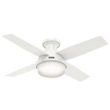 Dempsey 44 Inch Low Profile Ceiling Fan with LED Light Kit by Hunter Fans - 1000173