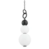 Perrin 12W 1 LED Small Pendant by Hudson Valley - PI1890701