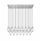 Arden 23 Light Linear Chandelier 12 x 18 Inches Wide by Z-Lite - 651P-23L