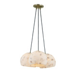 Alabaster Rocks 3 Light Large Pendant by Justice Design - ALR-6534