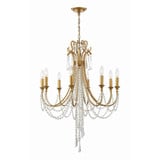 Arcadia 8 Light Medium Chandelier by Crystorama - ARC-1908