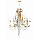Arcadia 12 Light Large Chandelier by Crystorama - ARC-1909