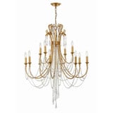 Arcadia 12 Light Large Chandelier by Crystorama - ARC-1909