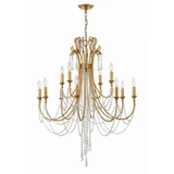 Arcadia 12 Light Large Chandelier by Crystorama - ARC-1909