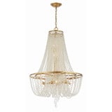 Arcadia 9 Light Medium Chandelier by Crystorama - ARC-1917