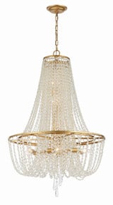 Arcadia 9 Light Medium Chandelier by Crystorama - ARC-1917