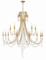 Arcadia 15 Light Oversized Chandelier by Crystorama - ARC-1919