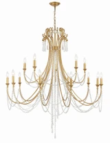 Arcadia 15 Light Oversized Chandelier by Crystorama - ARC-1919