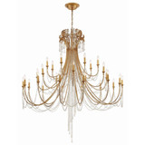 Arcadia 28 Light Oversized Chandelier by Crystorama - ARC-1929