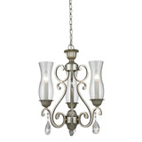 Melina 3 Light Chandelier 17 Inch Wide by 21.5 Inch High by Z-Lite - 720-LC