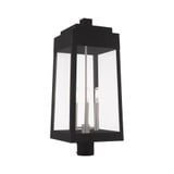 Oslo 3 Light Outdoor Post Top Lantern 10.5 x 24.75 Inches by Livex  - 20859