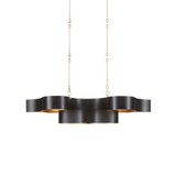 Grand Lotus 6 Light Oversized Chandelier by Currey Company 9000-1325505