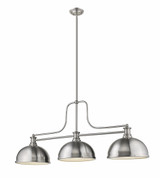 Melange 3 Light Chandelier 21 x 13.25 Inches Wide by Z-Lite - 725-3BN