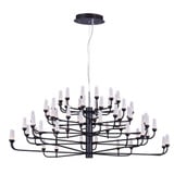 Candela 60 Light Oversized 5 Tier Chandelier by ET2 - E24367-09