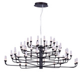 Candela 60 Light Oversized 5 Tier Chandelier by ET2 - E24367-09