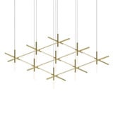 Labyrinth 1 LED Pendant 18.75 Inch Tall and 74.25 Inch Wide by Sonneman - 2105