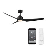 Pellbrook Road 3 Blade Smart Ceiling Fan with Light and Remote 60 Inch Wide by BSH - 156-BEL-1105535