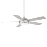 Disc II 5 Blade Ceiling Fan with Light Kit 52 Inches Wide by BSH - 156-BEL-1011954