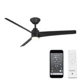 Southgate Quay 3 Blade Ceiling Fan with Light Kit 13 Inch X 52 Inch Wide by BSH - 156-BEL-1366992