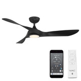 Melrose Garth 3 Blade Ceiling Fan with Light Kit 12.11 Inch and 54 Inch Wide by BSH - 156-BEL-1367733