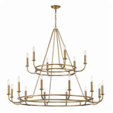 Bailey 18 Light Oversized Chandelier by Crystorama - BAI-A2109