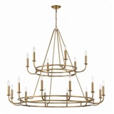 Bailey 18 Light Oversized Chandelier by Crystorama - BAI-A2109