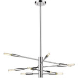 Ascension 10 Light Chandelier 10.5 x 23.25 Inches Wide by Z-Lite - 737-10